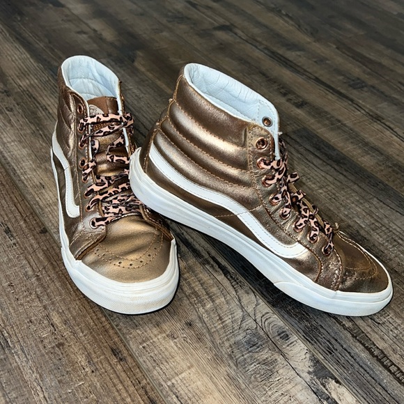Vans Shoes - Metallic Sk8 Hi Vans